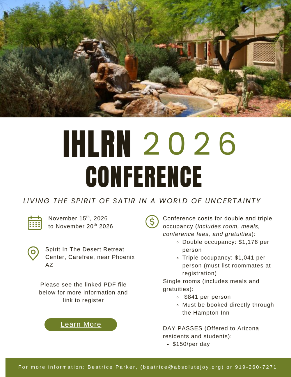IHLRN CONFERENCE 2026